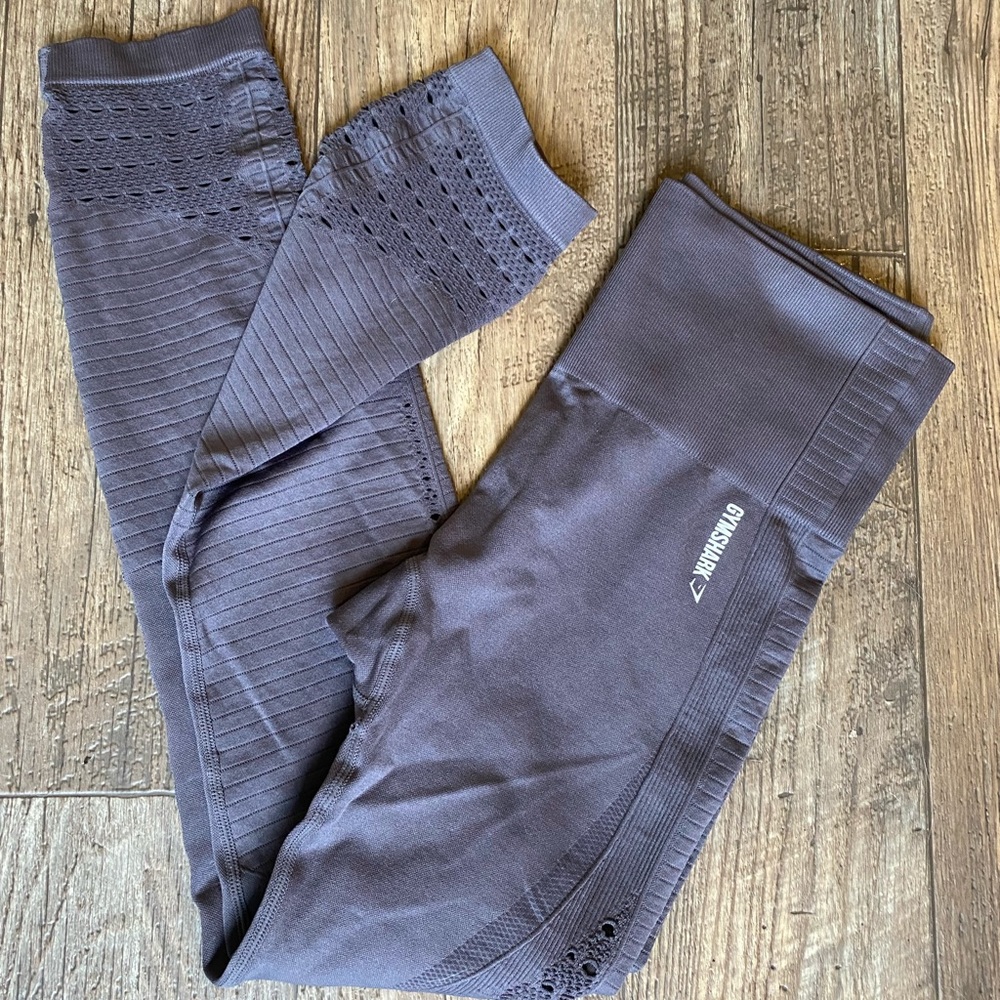 gymshark purple leggings